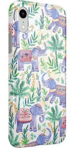 Pastel Gardens | Watercolor Elephant Floral Case
