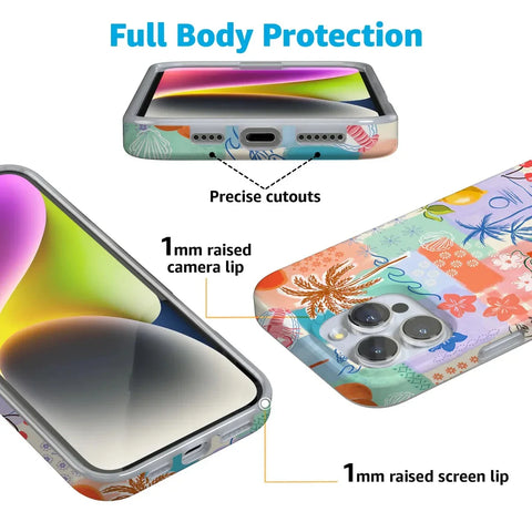 Tropical Heat | Beachy Collage Case