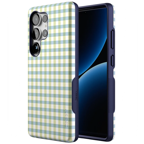 Pastel Picnic | Blue & Green Gingham Case