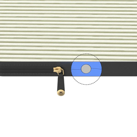 Linen Stripe | The Boyfriend Collection Laptop Case