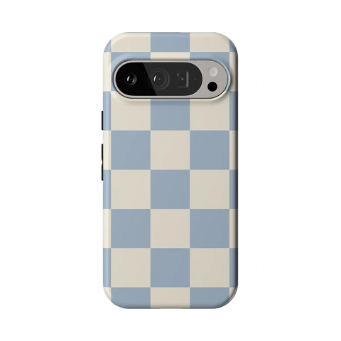 Fit Check | Light Blue Checkerboard Case