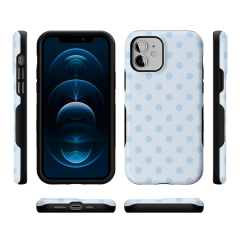 Spotted in SoHo | Light Blue Polka Dot Case