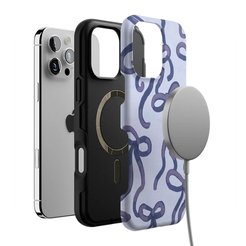 Love Me Knot | Blue Bow Case