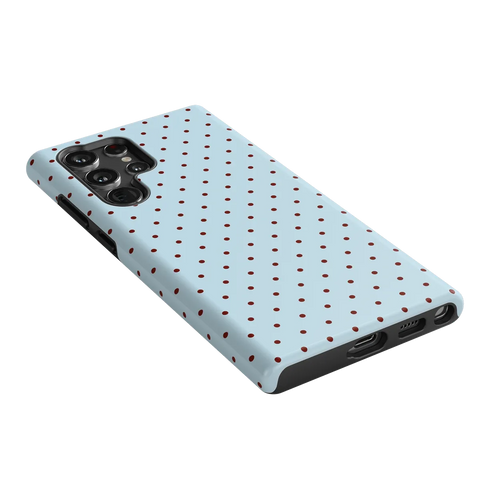 On the Dot | Blue Polka Dot Case