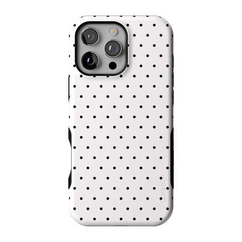 On the Dot | Black Polka Dot Case