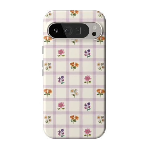 Meadow Check | Floral Gingham Case