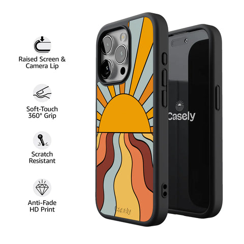 Shine On | Retro Sunset Case