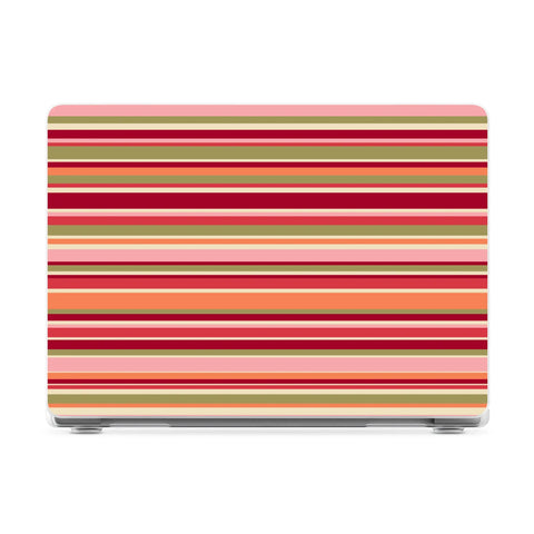 Citrus Stripes | Poolside Print Laptop Shell