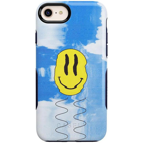 On Cloud Nine | Glitch Smiley Face Case