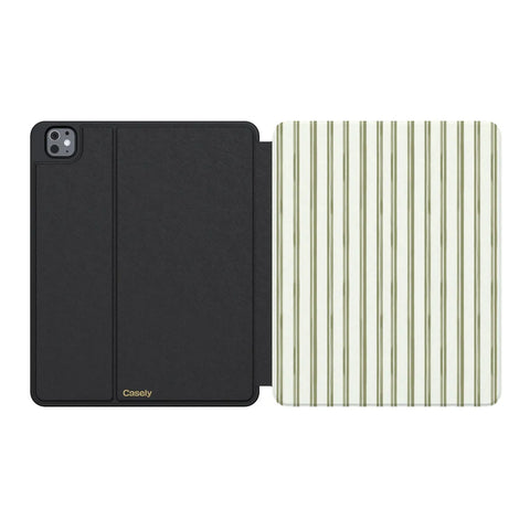 Linen Stripe | The Boyfriend Collection iPad Case