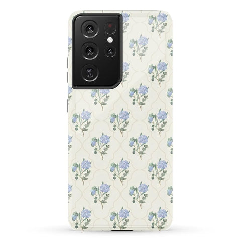 Vintage Garden | Blue Hydrangea Case