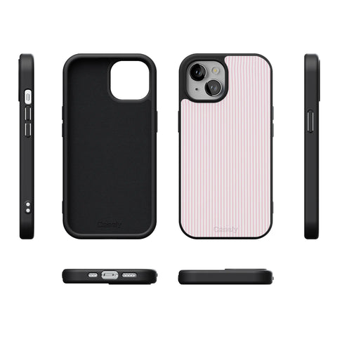 Stripes and the City | Light Pink Pinstripe Case