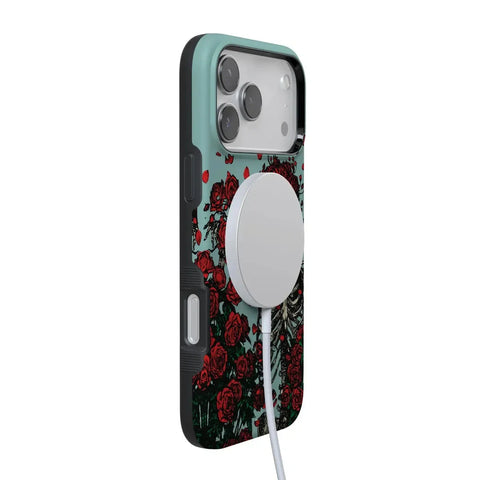 Forever Grateful | Grateful Dead Skeleton Floral Case