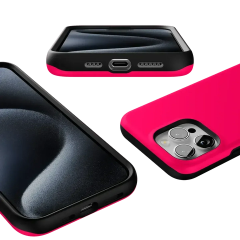 Think Pink | Solid Neon Pink Case