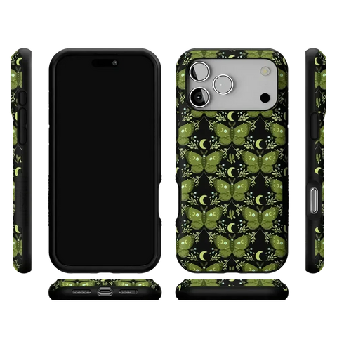 Mystic Moths | Green Twilight Case