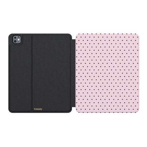 On the Dot | Pink Polka Dot iPad Case