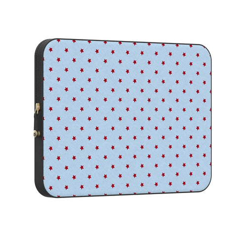 Tiny Stars | Red & Blue Laptop Case