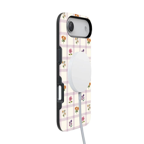 Meadow Check | Floral Gingham Case