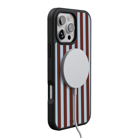 Sunday in Brooklyn | Blue Stripes Case