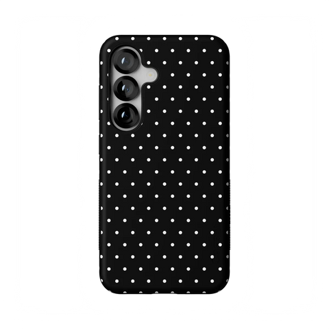 On the Dot | White Polka Dot Case