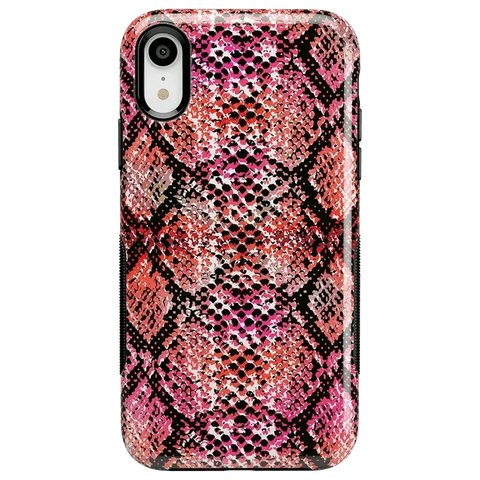 Snake Along | Red Snake Skin Case