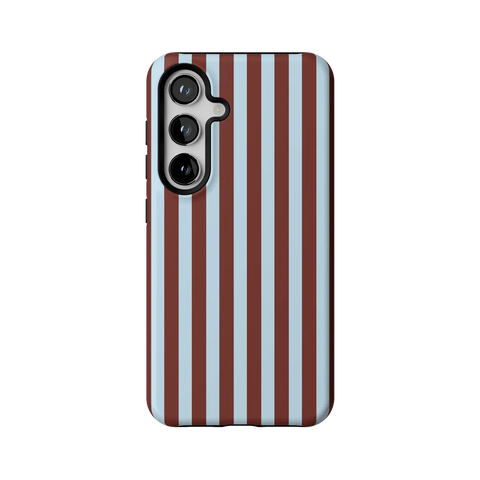 Sunday in Brooklyn | Blue Stripes Case