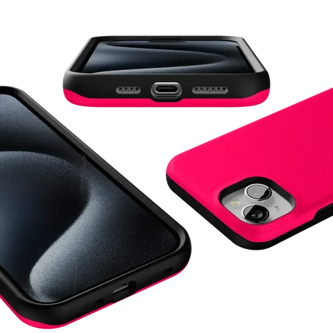 Think Pink | Solid Neon Pink Case
