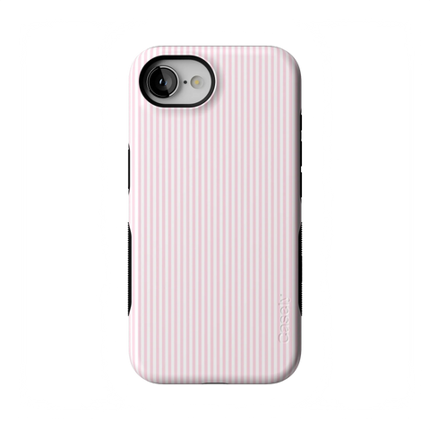 Stripes and the City | Light Pink Pinstripe Case