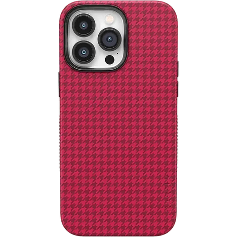 Best Dressed | Red Houndstooth Case