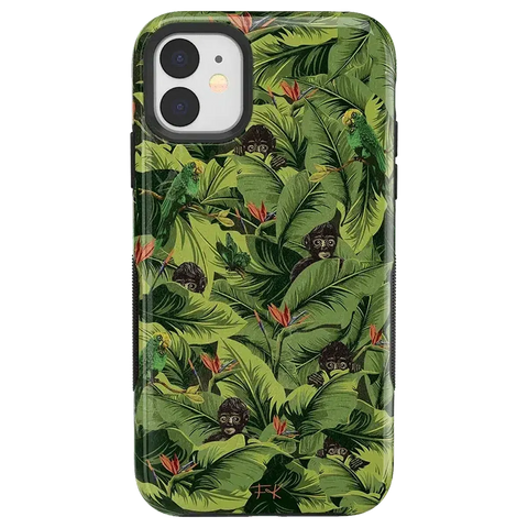 Sneaky Monkeys | Frida Kahlo Jungle Floral Case