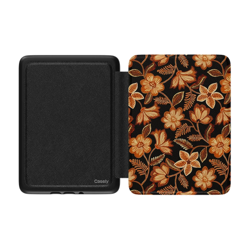 Maple Flowers | Floral Foliage Kindle Case