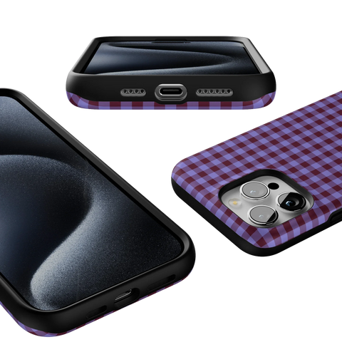 Sweet Jam | Purple Gingham Case