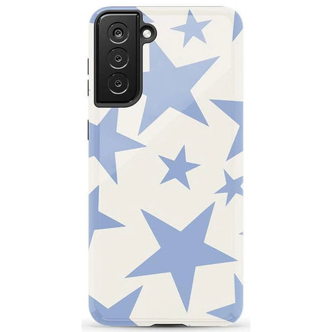 Stars Align | Blue & White Stars Samsung Case