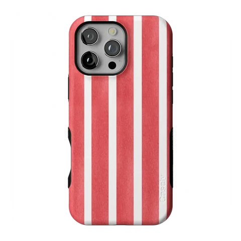 East Coast Summer | Red Stripes Case