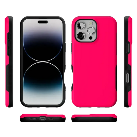 Think Pink | Solid Neon Pink Case