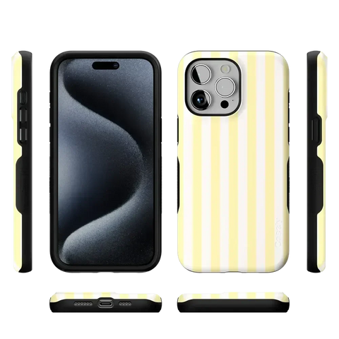 Butter Yellow Stripes | Sunday Best Case