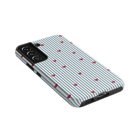 Love Lines | Blue Stripes Case