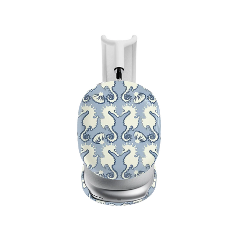 Seahorse Drift | Coastal Blues AirPods Max Case