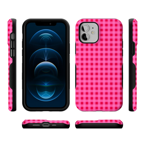 Sweet Jam | Hot Pink Gingham Case