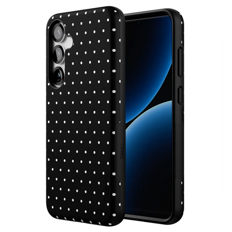 On the Dot | White Polka Dot Case