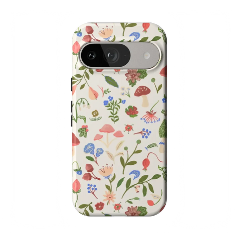 Garden Party | Mushroom Floral Case