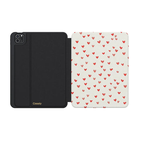 Love Letters | Doodle Hearts iPad Case