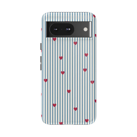 Love Lines | Blue Stripes Case