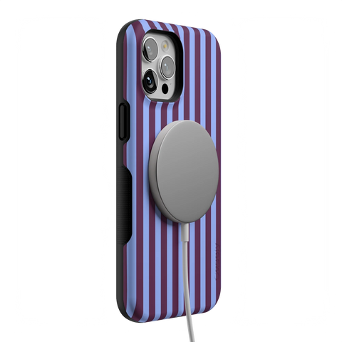 Perfect Stripes | Purple & Blue Stripes Case