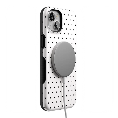 On the Dot | Black Polka Dot Case