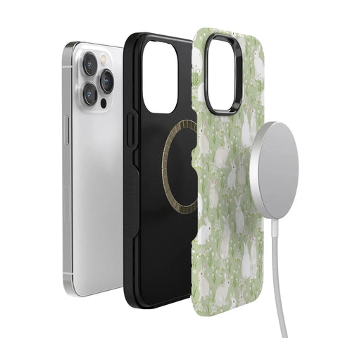 Hop to it | Green Bunny Case