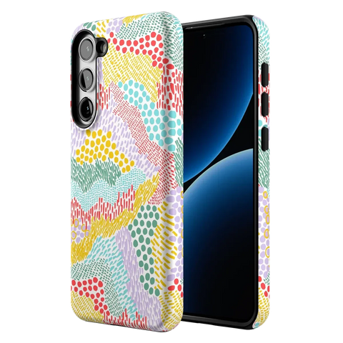 Color Me Happy | Pattern Colorblock Case