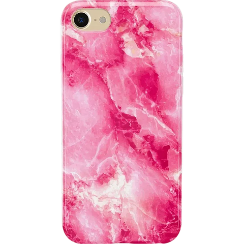 Pretty in Pink | Hot Pink Marble Case