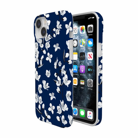 Floral Forest | Navy Cherry Blossom Floral Case