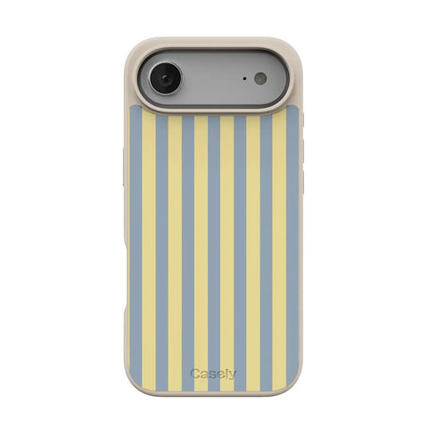 Coastline Stripes | Blue & Yellow Case